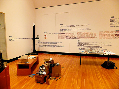 Two Rivers Gallery installation