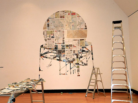 Two Rivers Gallery installation