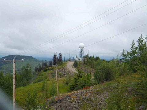 Baldy Hughes site visit